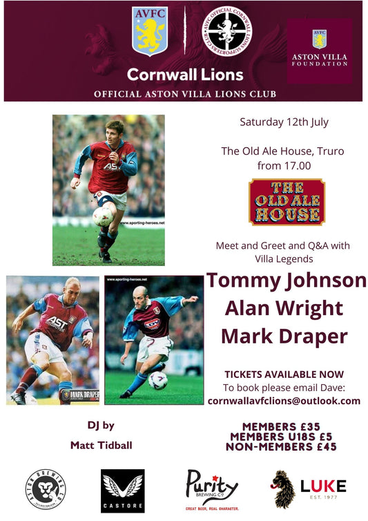 Legends Night with Wright, Draper and Johnson